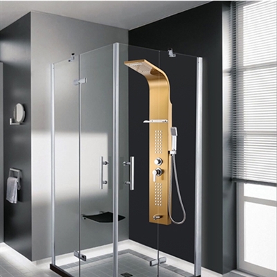 Akdy Tempered Glass Shower Panel
